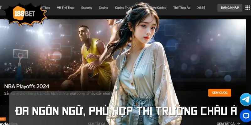 Nhà cái hiện còn hỗ trợ đa ngôn ngữ nhằm phù hợp với thị hiếu tại Châu Á