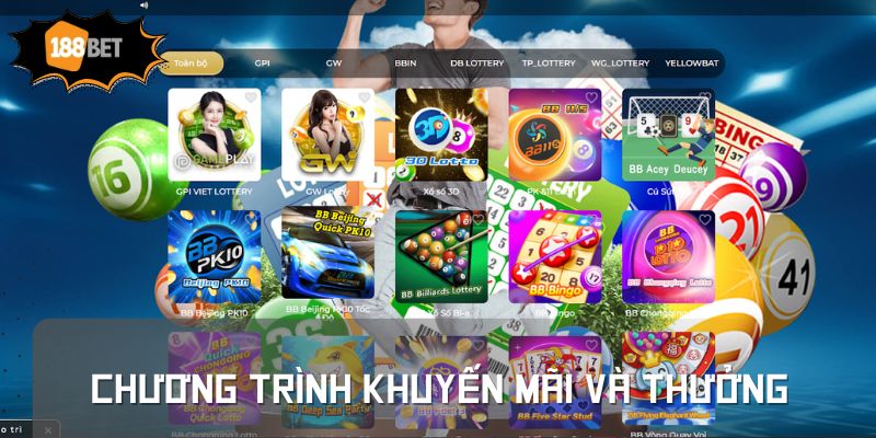 Chương trình khuyến mãi và thưởng hấp dẫn